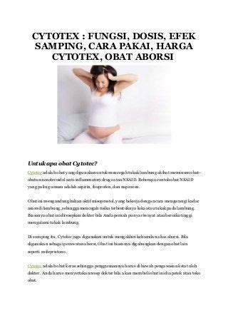 Cara Pakai Misoprostol Cytotec pil obat asli aborsi Blog Chara