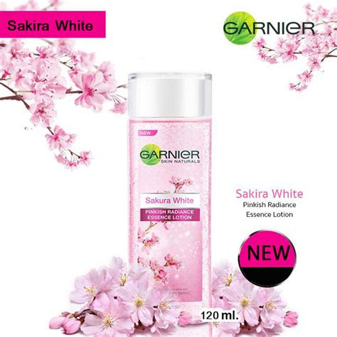 Cara Pakai Essence Lotion Garnier Sakura White