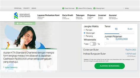 Cara Pembayaran Kta Standard Chartered