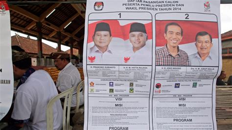 cara pemilihan presiden di indonesia
