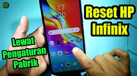 Cara Hard Reset / Factory Reset HP Infinix Hot 9 Play Lupa Password