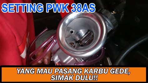 12 Motovlog Review & Setting karbu PWK28 kx di Ninja RR YouTube
