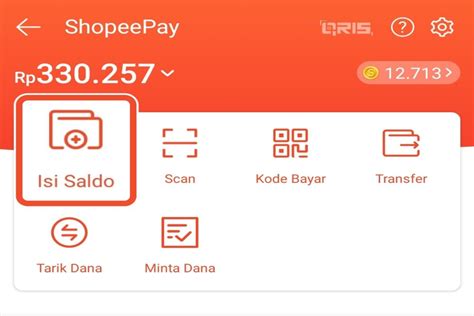 cara top up shopee pay lewat indomaret