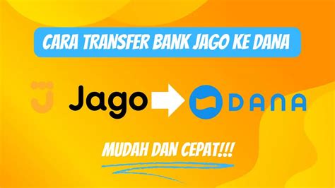 cara transfer bank jago