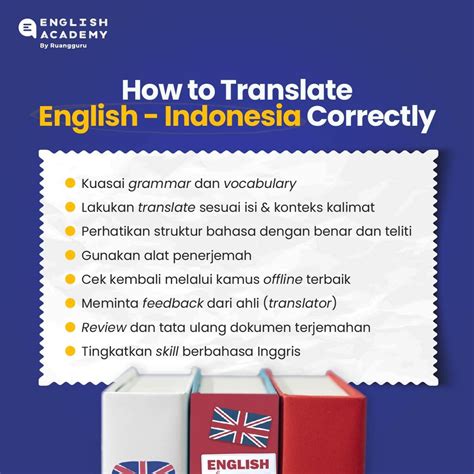 cara translate indonesia inggris yang benar
