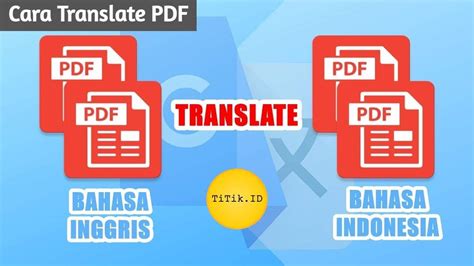 cara translate pdf ke bahasa indonesia