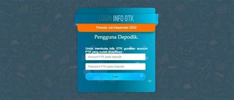 cara unduh info gtk 2023