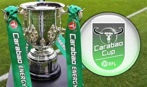 carabao cup semi final fixtures