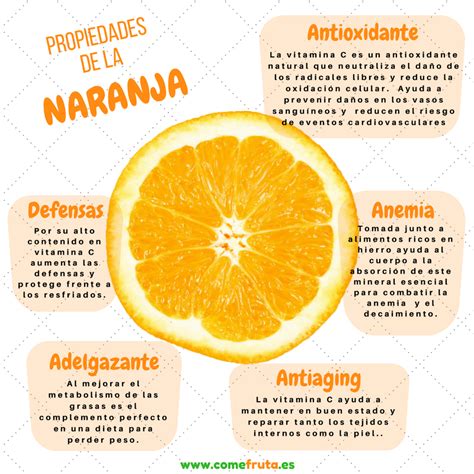caracteristicas de la naranja