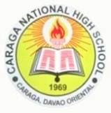 caraga national high school logo