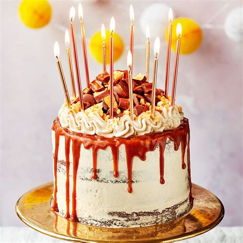 caramel birthday cake recipe uk