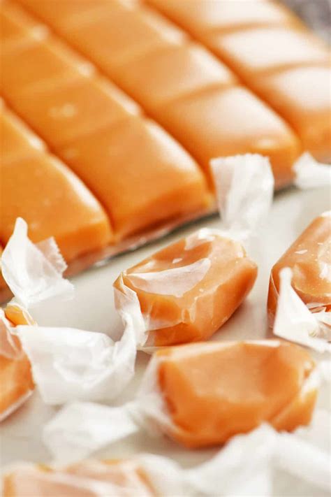 caramel candy recipes with cream