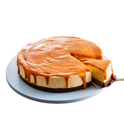 Caramel Cheesecake Eggless