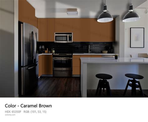Caramel Color Kitchen