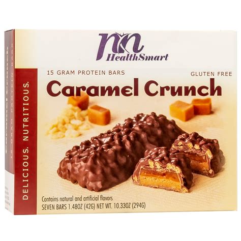 caramel crunch protein bars