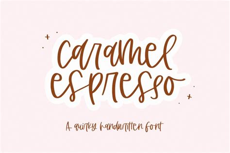 Caramel Espresso Font