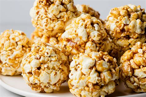 caramel popcorn balls recipe easy
