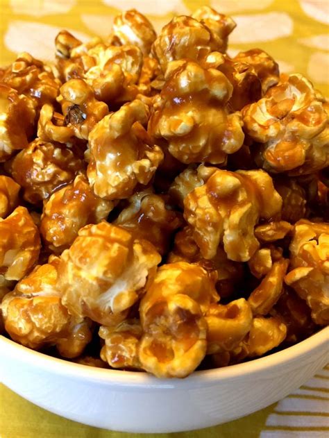 caramel popcorn without butter
