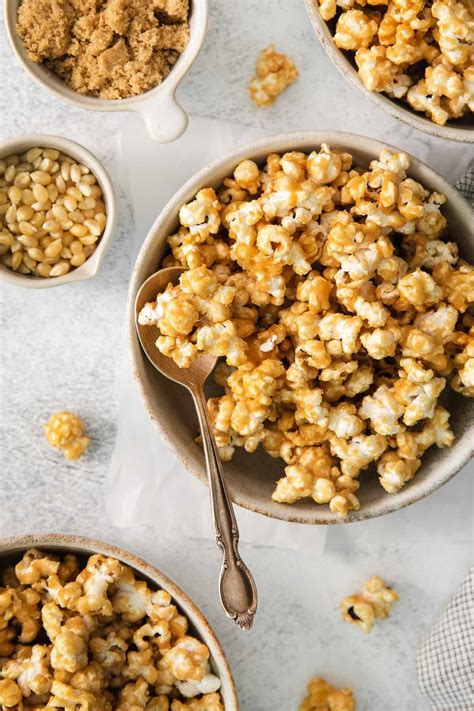 Caramel Puff Popcorn Microwave