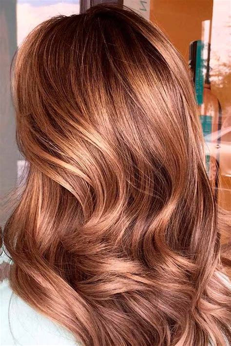 caramel red hair color