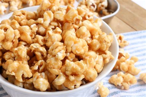 caramel sauce popcorn