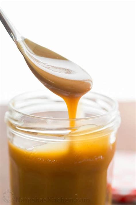 caramel sauce recipe without double cream