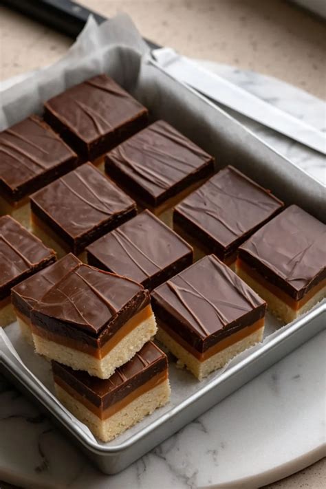 Caramel Shortbread Ingredients