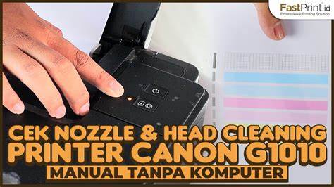 menjaga kebersihan head printer