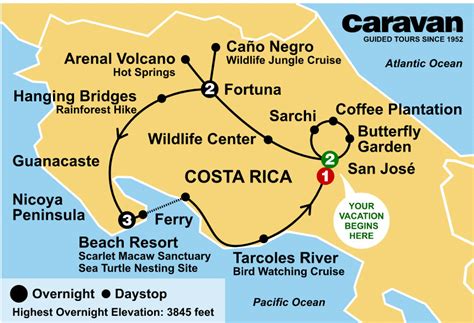 caravan costa rica tour 2024