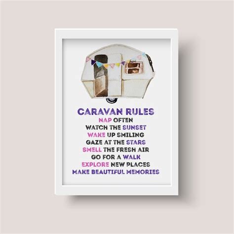 Caravan Rules In India