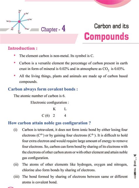 carbon compounds class 10 notes