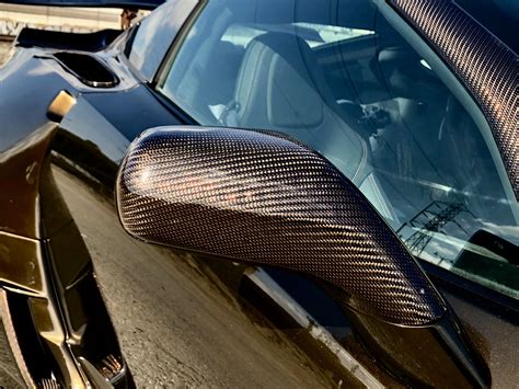 carbon fiber mirror cover