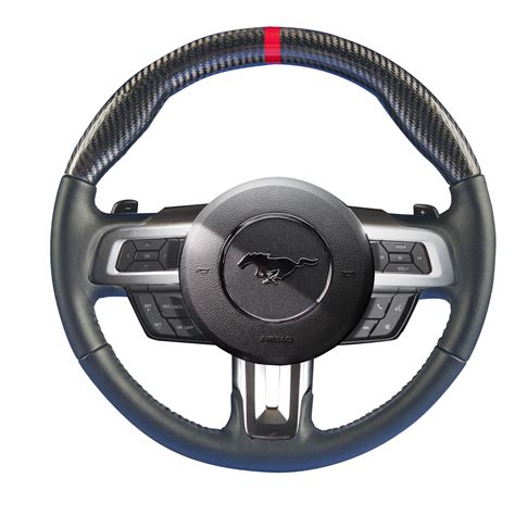 carbon fiber mustang steering wheel