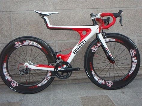 carbon fibre racing bike