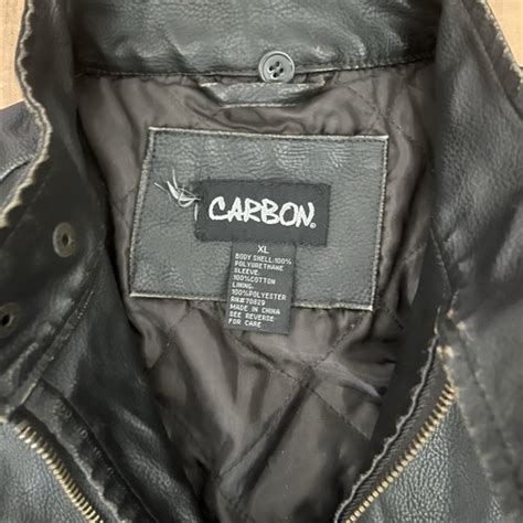 Carbon Leather Jacket