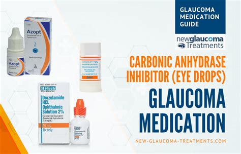 carbonic anhydrase inhibitors eye drops