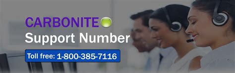 carbonite customer service telephone number