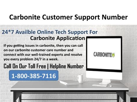 carbonite customer support number