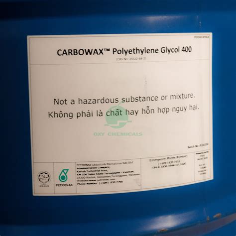 carbowax polyethylene glycol 400