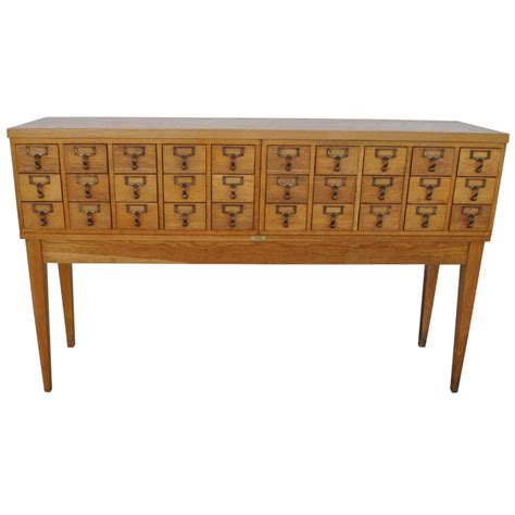 Card Catalog Console Table