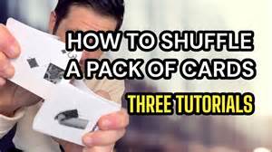 Card Deck How To Shuffle