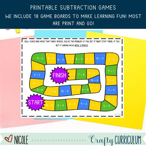 Card Games For Subtraction