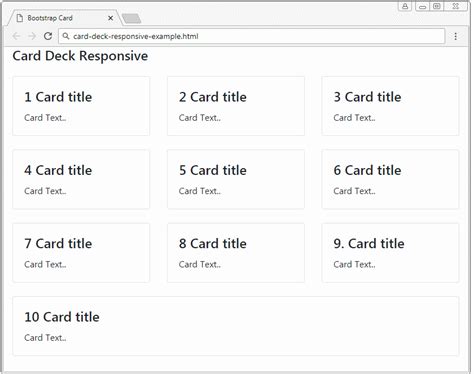 card group in bootstrap