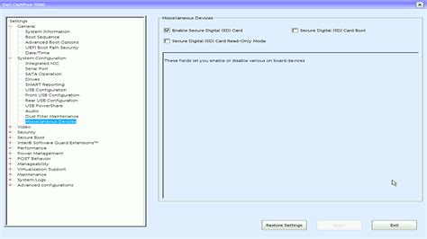 card reader dell laptop not working