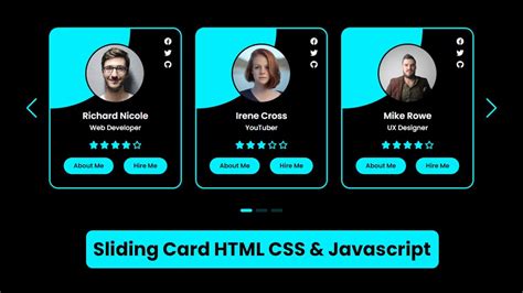Card Slider In Html And Css