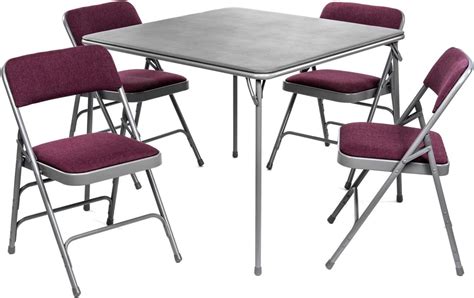 card table chairs padded