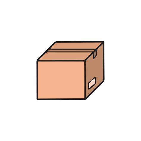 Cardboard Box Graphic