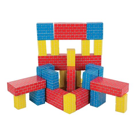 Cardboard Building Blocks Template