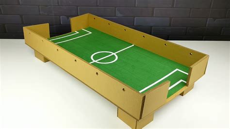 Cardboard Foosball Game