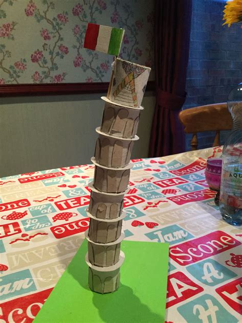 Cardboard Roll Tower
